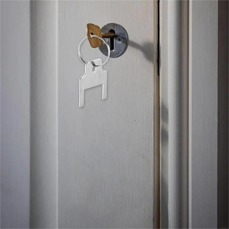 10pcs Paper Towel Dispenser Keys for Office School Hotel Restaurant Spare Parts - Image 2